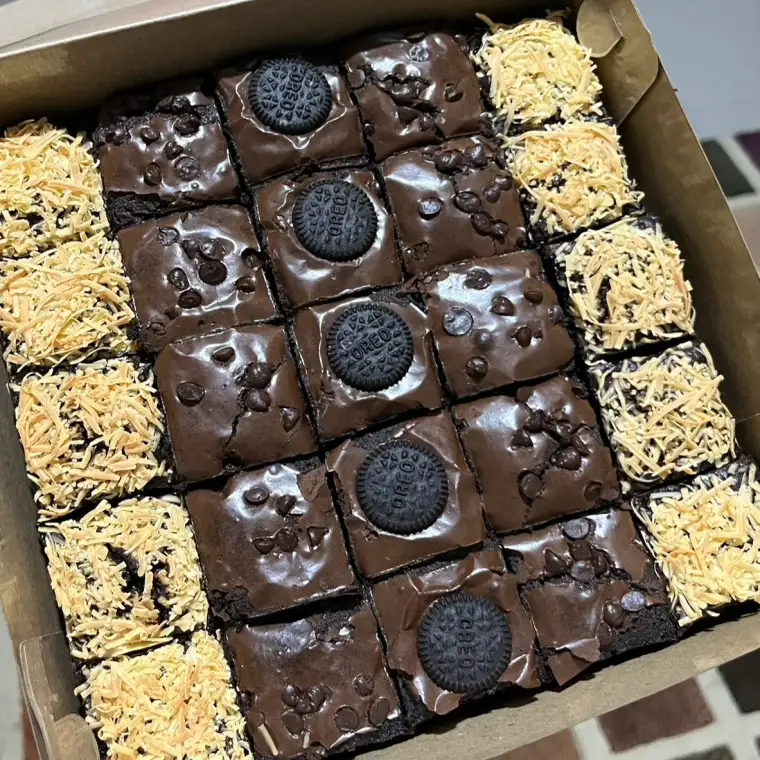 Khay Brownies Box